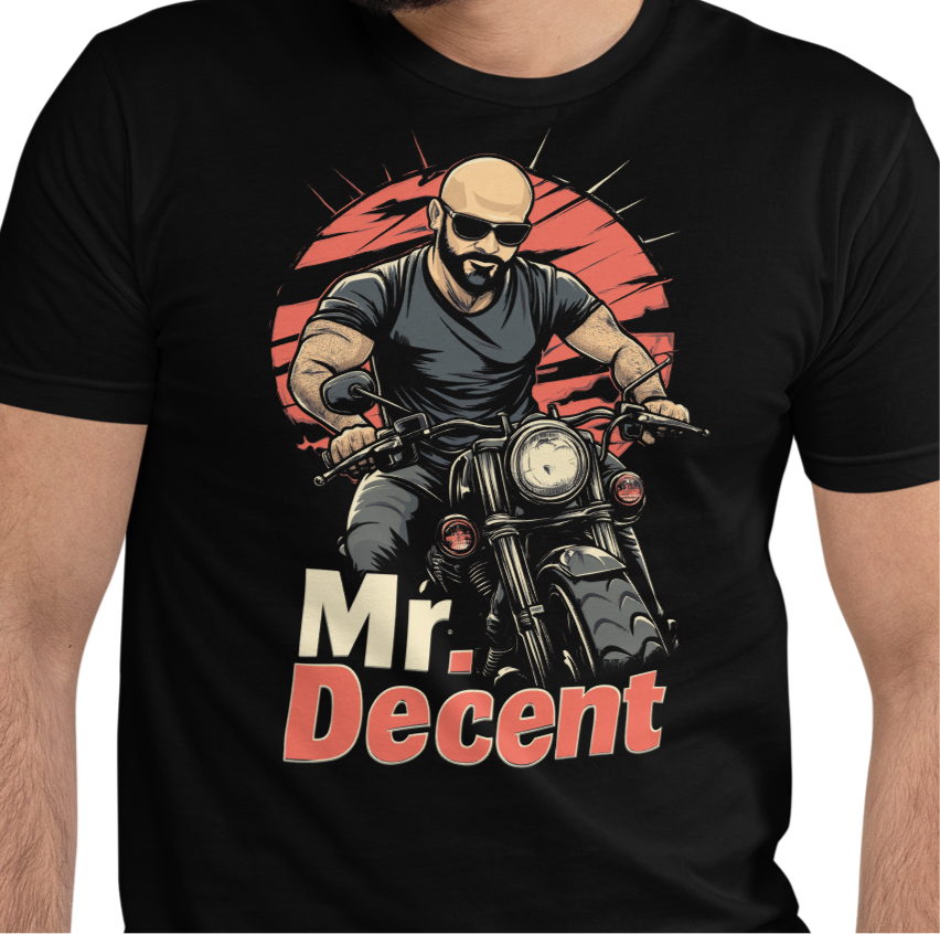 (private listing) Mr. Decent - Short Sleeve T-shirt