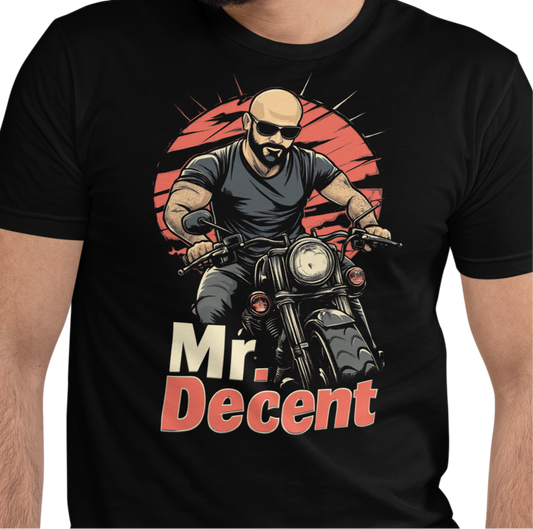 (private listing) Mr. Decent - Short Sleeve T-shirt