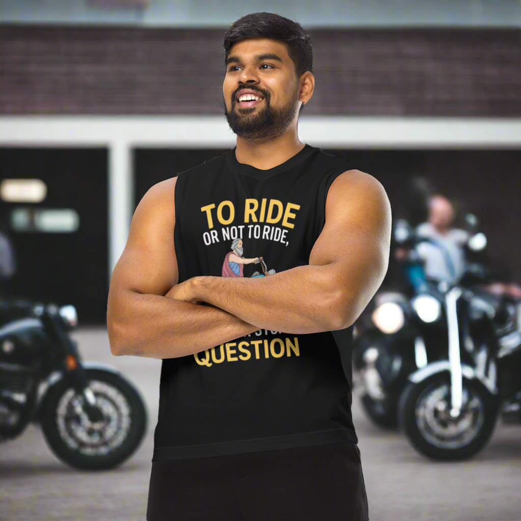 Biker Wisdom Muscle Shirt