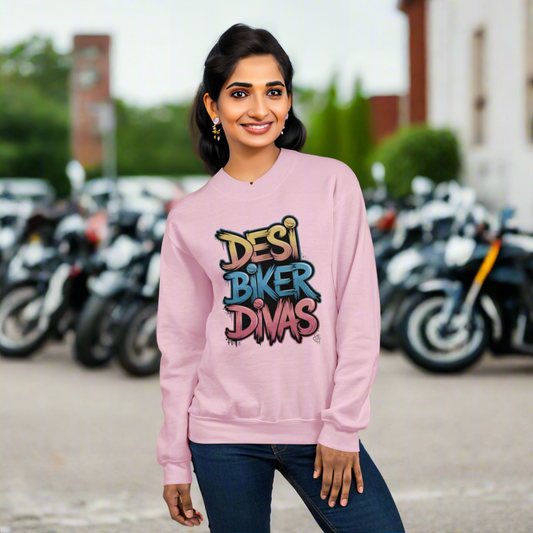 Desi Biker Divas Sweatshirt