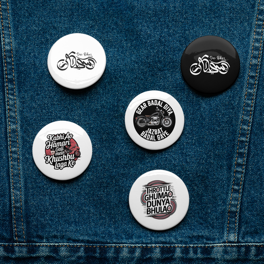 Desi Bikers 5 Pin Pack